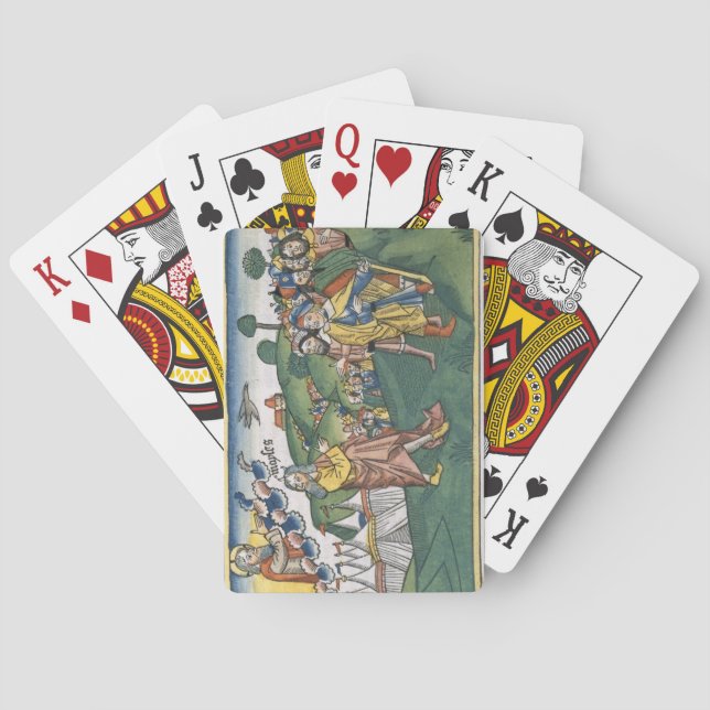 Numbers 1 1-20 Preparing for the journey from Moun Playing Cards (Back)