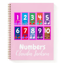 Numbers 1 to 10 Early Mathematics Notebook