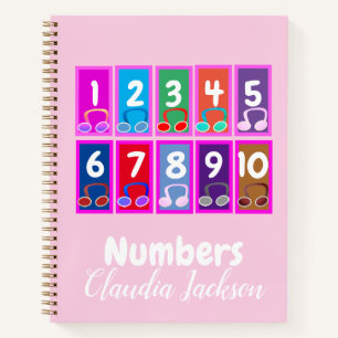 Numbers 1 to 10 Early Mathematics Notebook