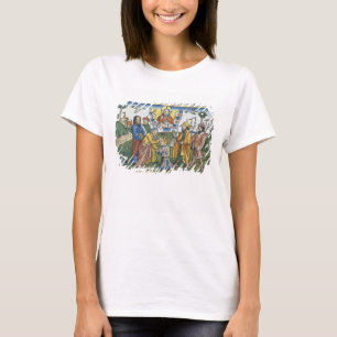 Numbers 27 18-23 Moses lays his hand upon Joshua, T-Shirt