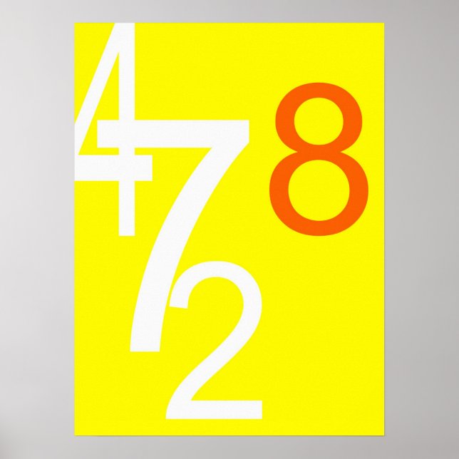 Numbers 2 poster (Front)