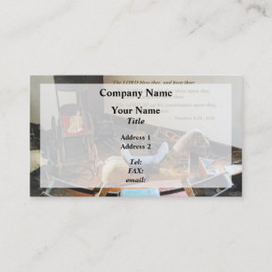 Numbers 6:24-26 The LORD bless thee, and keep thee Business Card