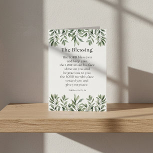 Numbers 6:24-26 The Lord Bless You and Keep You Card