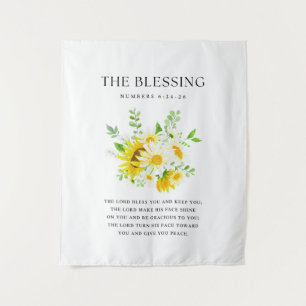 Numbers 6:24-26 The Lord bless you and keep you Tapestry