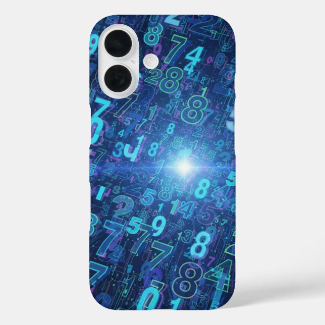 Numbers Case-Mate iPhone Case (Back)