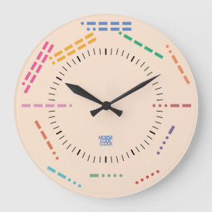 NUMBERS CODE MORSE CLOCK BY MASANSER PIXELAT