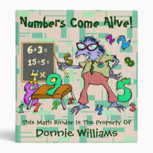 Numbers Come Alive! Binder