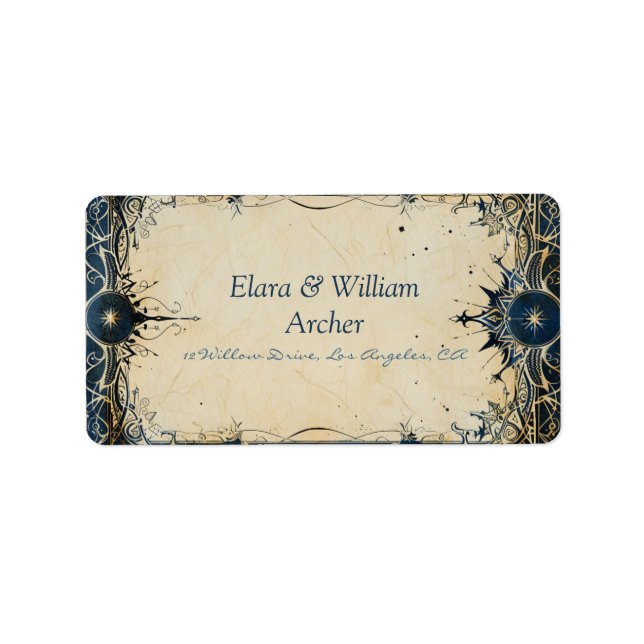 Numenorean Royal Wedding Label (Front)