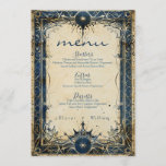 Numenorean Royal Wedding Menu<br><div class="desc">Embrace the regal elegance of Middle-Earth with our Numenorean Royal wedding stationery collection. Featuring heraldic motifs, royal colours, and stately designs, our collection exudes nobility and grandeur fit for a king and queen. Whether you're planning a lavish banquet or an elegant soirée, our stationery adds a touch of majesty to...</div>