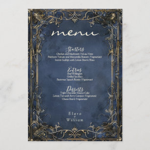 Numenorean Royal Wedding Menu