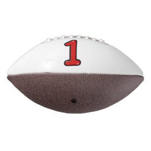 Numeral 1, one, 1 year, number 1, number one football