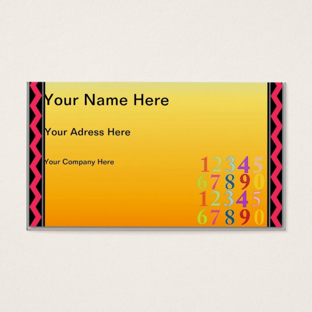 Numerals (Front)