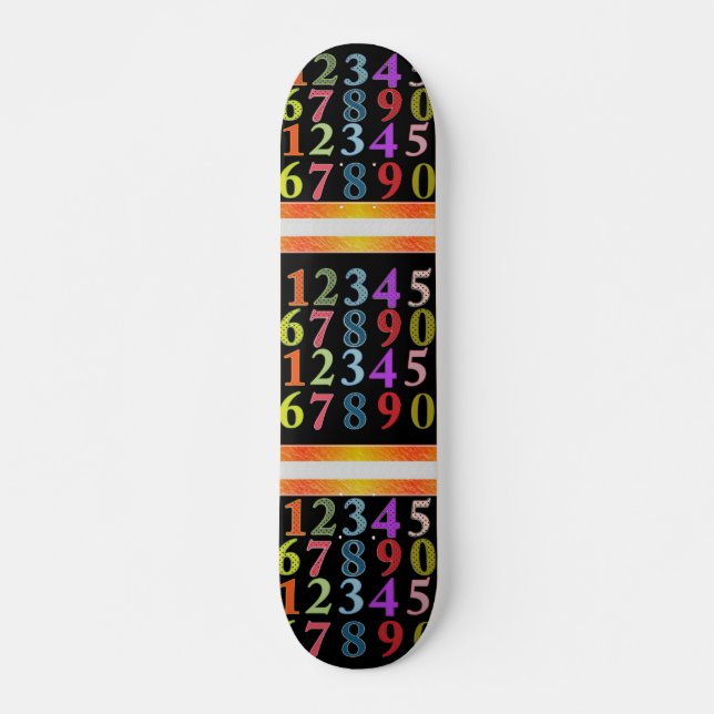 Numerals Skateboard (Front)