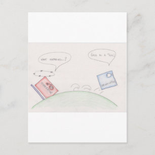 Numerator Vs Denominator Postcard