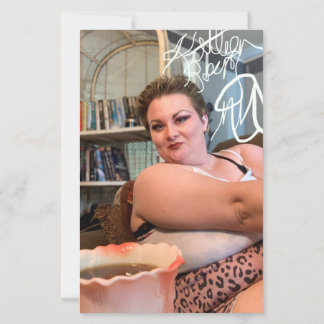 numériquement Photo Autographiée De Moi Sur Papier