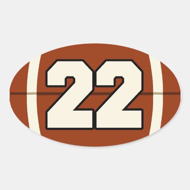 Numéro 22 Sticker (Devant)