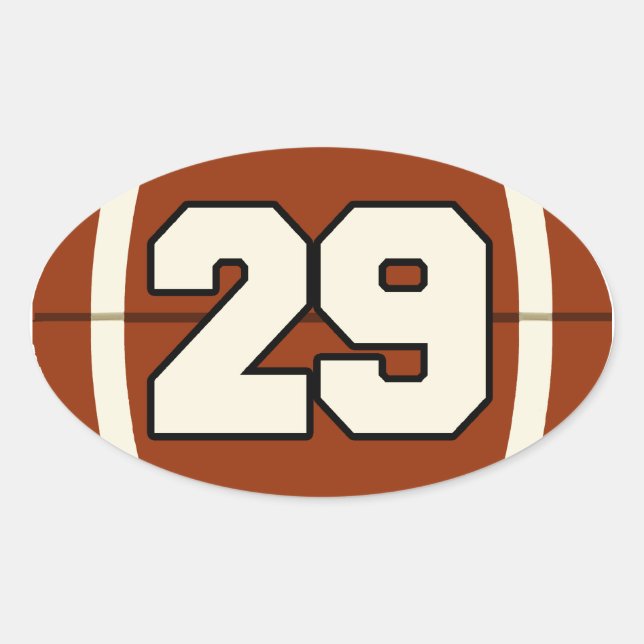 Numéro 29 Sticker (Devant)