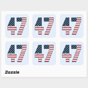 Numéro 47 Sticker Set