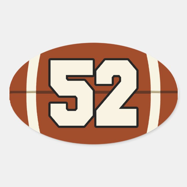 Numéro 52 Sticker (Devant)