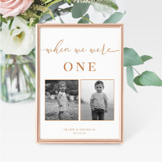 Numéro de la table de mariage moderne élégant