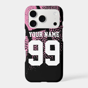 Numéro de maillot de fan de basket-ball rose