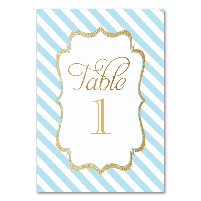 Numéro de table (Par défaut)