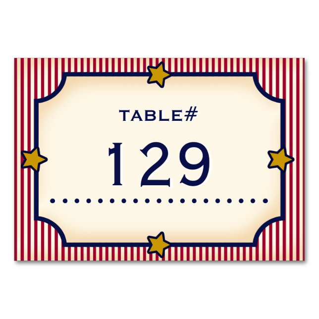 Numéro De Table 1904 Bully Pulpit (Collection de Mariages) (Devant)