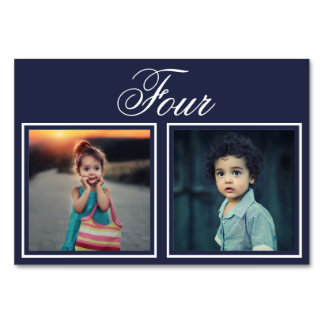 Numéro De Table Age de la mariée Elégant Couleur personnalisée Num