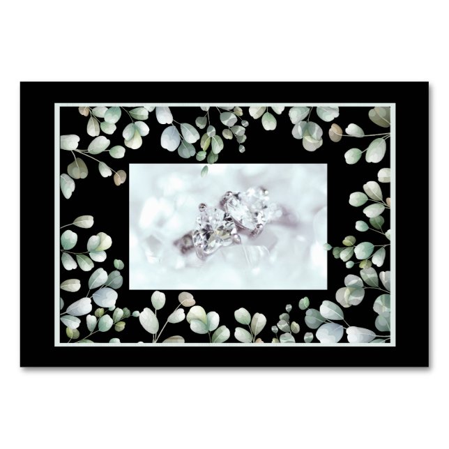 Numéro de table Amour Éternel (Devant)