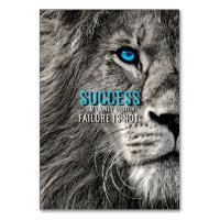 Amoureux des Lions La Réussite Est Ma Seule Option