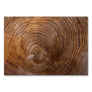Numéro De Table Anneaux d'arbre