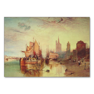 Numéro De Table Arrivée d'un bateau à vapeur par Joseph Turner