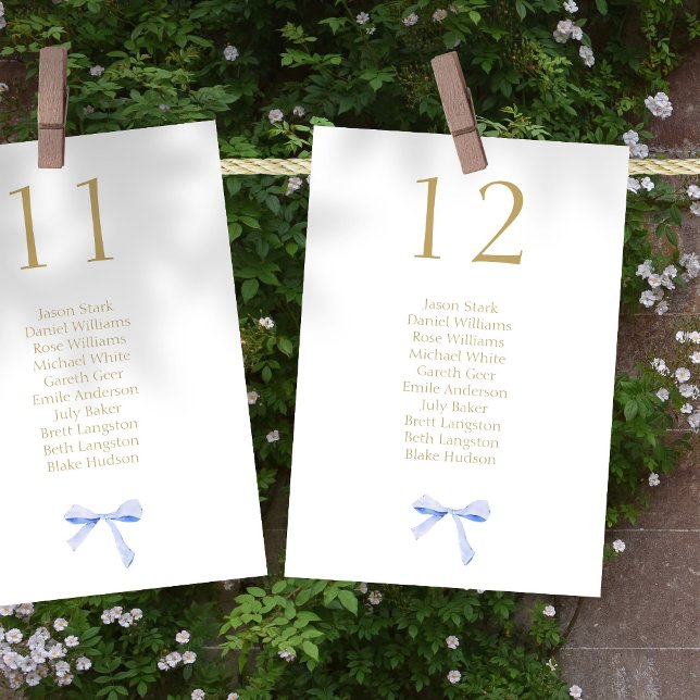 Numéro de table blanche du Mariage de ruban et car (Créateur téléchargé)