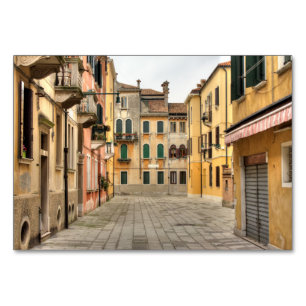 Numéro De Table Calle Del Montello, Venise Italie