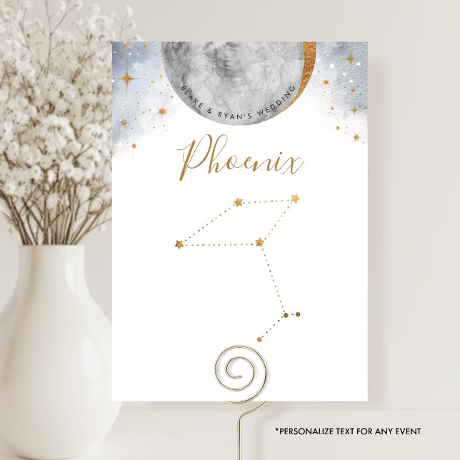 Numéro de Table Céleste, Constellation du Phénix (Créateur téléchargé)