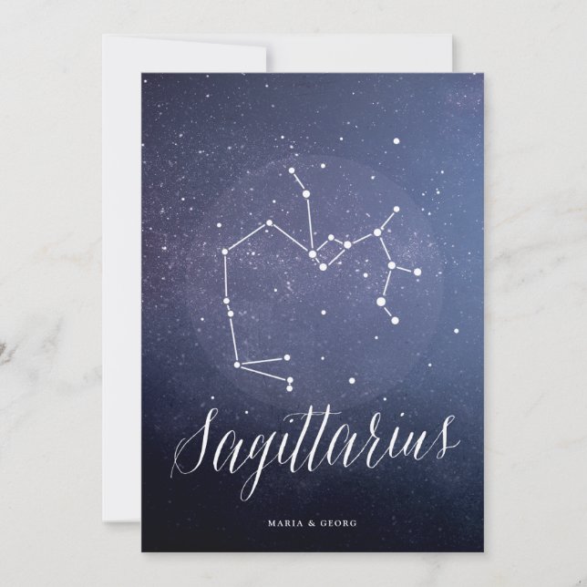 Numéro de table céleste de la constellation Sagitt (Devant)