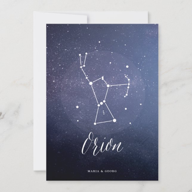 Numéro de table céleste de l'étoile de constellati (Devant)