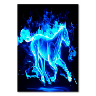 Numéro De Table Cheval rétro | Impression de la toile de fond