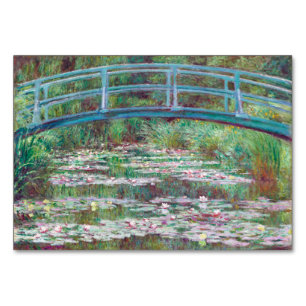 Numéro De Table Claude Monet La passerelle japonaise