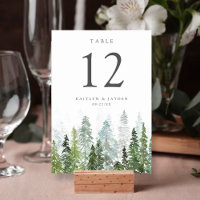 Collection de Mariages de la forêt de pins d'aquar