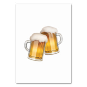 Numéro De Table Contrebande de bière - Emoji