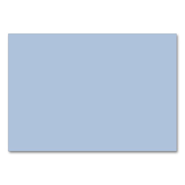 Numéro De Table couleur bleu (Devant)