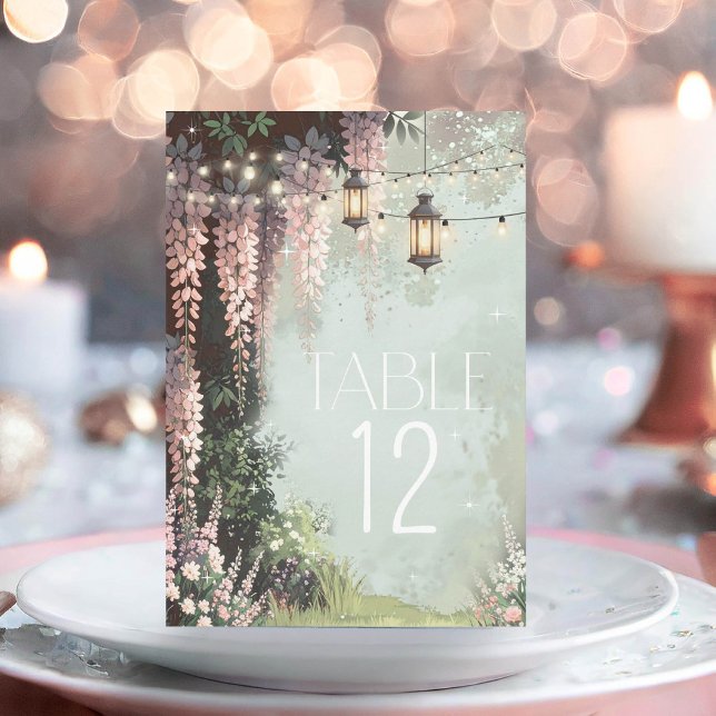 Numéro de table de bordure du jardin enchâssée ID  (Créateur téléchargé)