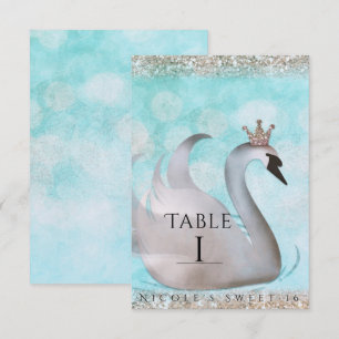 Numéro de table de conte de fées de la princesse c