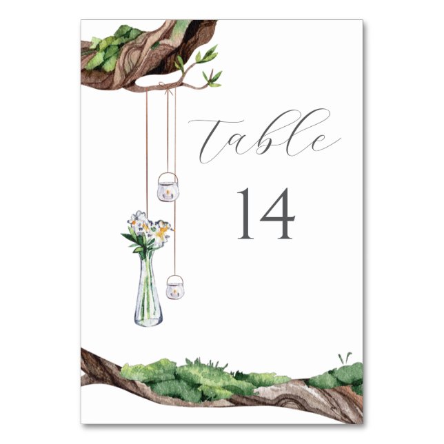 Numéro de table de jardin sucré (Par défaut)