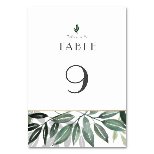 Numéro de table de la forêt d'Emeraude (Par défaut)