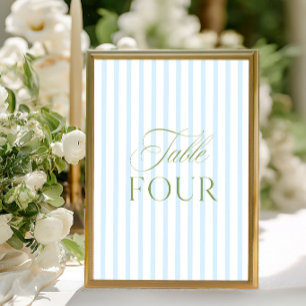 Numéro de table de mariage élégant vert sauge et b