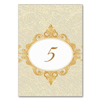 Numéro de table de mariage vintage, table de maria