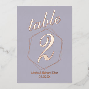 Numéro de table de tableau de bordures pointillées