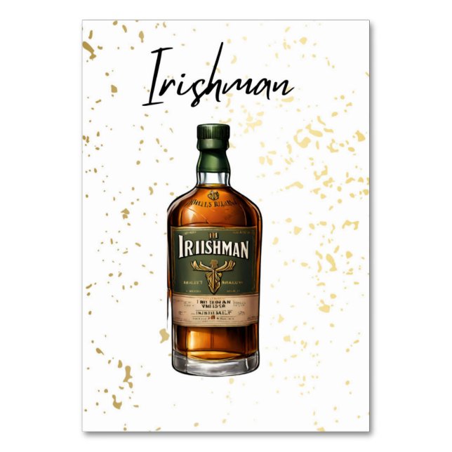 Numéro de table du Mariage Irishman (Par défaut)